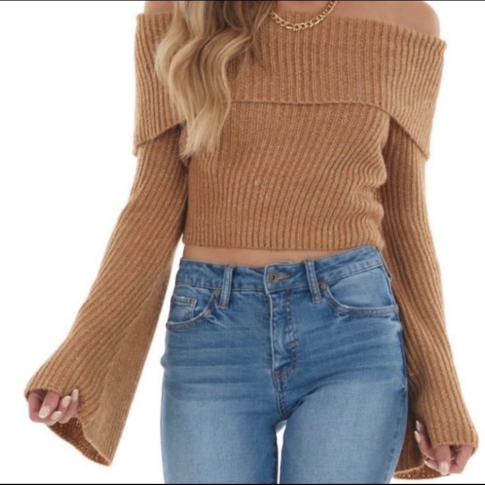 Bell Sleeve Sweater